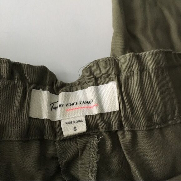 3/$15- Two by Vince Camuto‎ Army Green Track Athletic Pant - Picture 2 of 5
